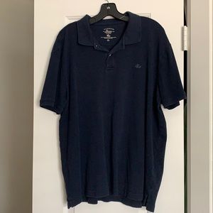 GH Bass navy polo shirt XL